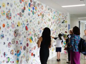 International Dot Day Wall