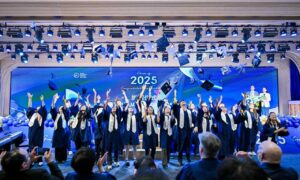 BBSZ Graduating Class of 2025 Cap Toss