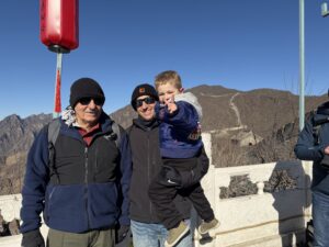Returning to China, Great Wall