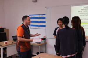 English Teacher in Classroom