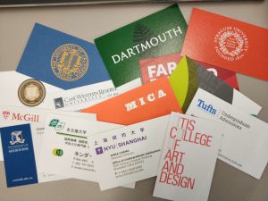College counselors business cards
