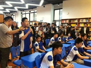 BASIS International School Shenzhen student asks Kobe a question