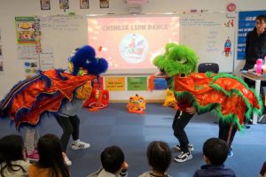 Chinese new Year lion dance