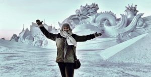 travel in China Harbin ice festival