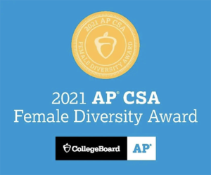 AP CSA Female Diversity Award