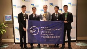 BASIS International School Guangzhou National Economics Challenge champions 2019