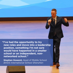 Growing With BASIS: Stephen Howard, Head of Middle School at BASIS International School Shenzhen