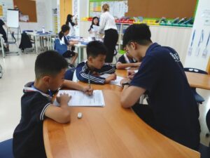 push-in sessions for English Language Learning