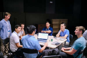 Susheel Singhal, founding faculty, in professional development sessions