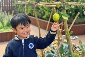 Student in BKNS Garden