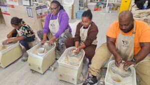 Sunshine Committee pottery