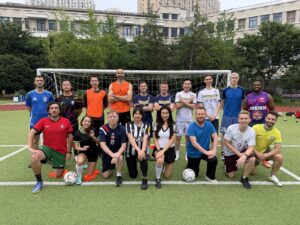 faculty soccer group photo