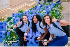 Tiana and teachers at Summer Institute