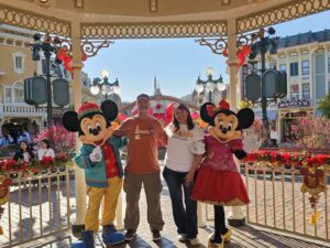 Carolyn Davidson at DisneyLand