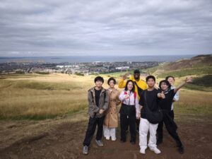 BISZ Students in Edinburgh for Festival Fringe 